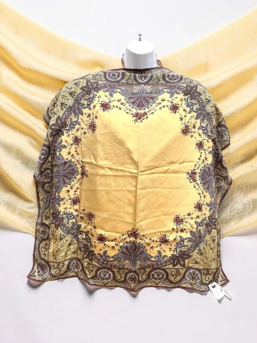 Christian Dior   silk Satin  Scarf 32
